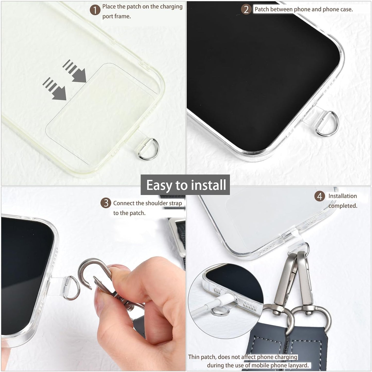 Phone Lanyard Crossbody Phone Strap Universal Adjustable Cell Phone Lanyard