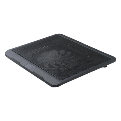 Laptop Cooling Pad Black Efficient Support Cooling Fan Portable Laptop Stand