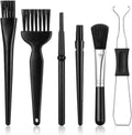 6Pcs Mini Keyboard Cleaning Brushes Kit, with Keycap Puller & Switch Puller PP Handle Nylon anti Static Cleaning Brush for Computer Keyboard Motherboard Camera Small Space