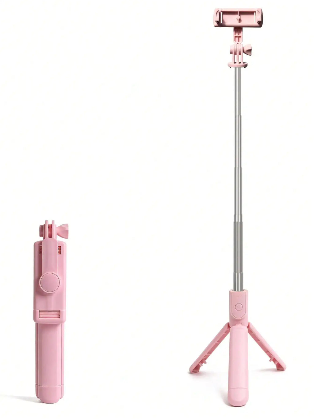 1PC Selfie Stick Wireless Selfie Stick with Tripod Stand Selfie Stick , Remote Control, Phone Holder and Built-In Tripod