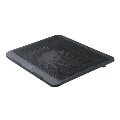 Laptop Cooling Pad Black Efficient Support Cooling Fan Portable Laptop Stand