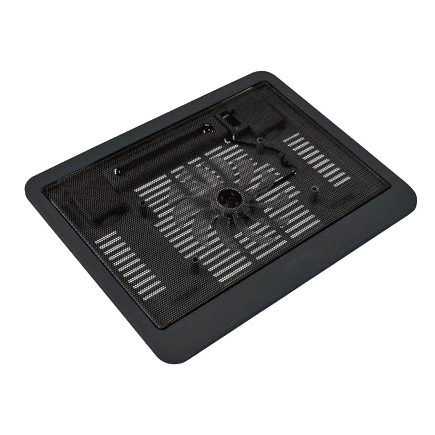 Laptop Cooling Pad Black Efficient Support Cooling Fan Portable Laptop Stand